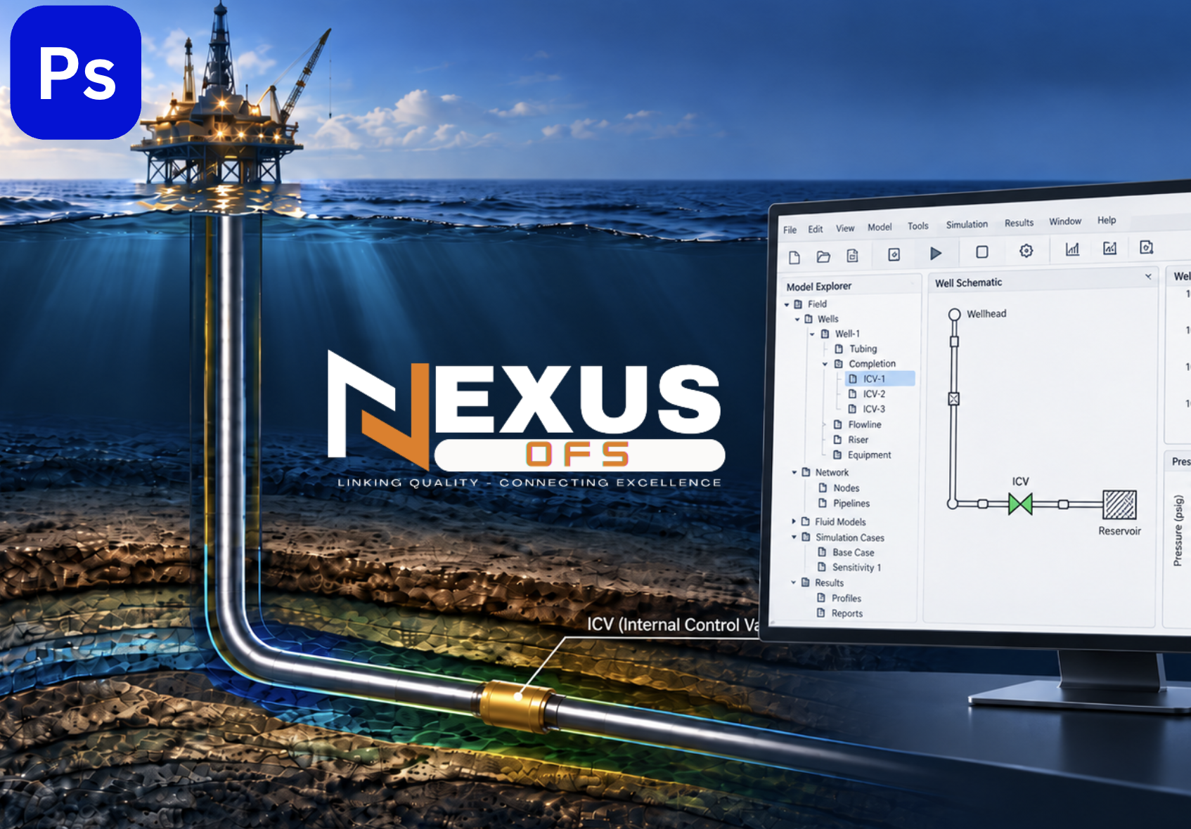 Modelling and Optimization of Smart Well Completions with Flow Control Valve in Pipesim