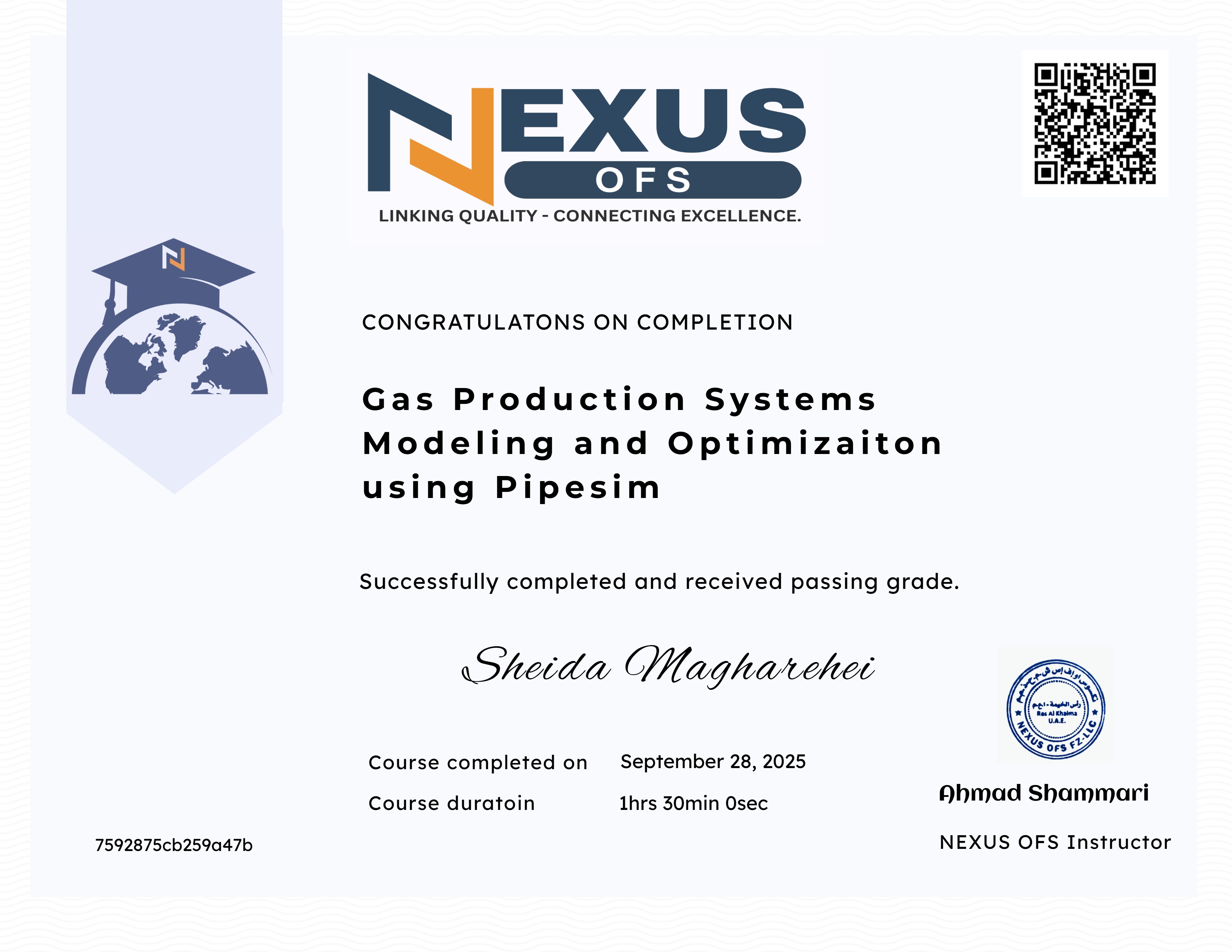 Gas Production Systems Modeling and Optimizaiton using Pipesim